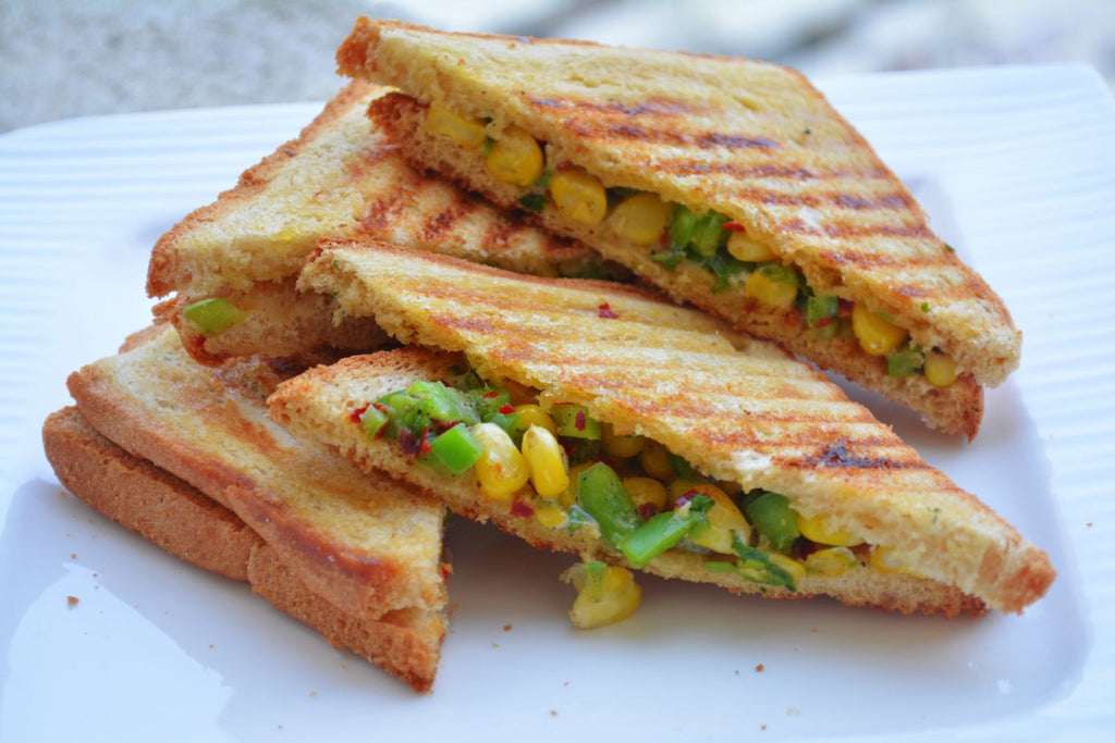 Quick and Delicious Instant Sweet Corn Sandwich Recipe