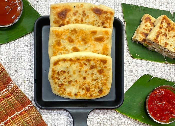 Lifafa Paneer Paratha recipe