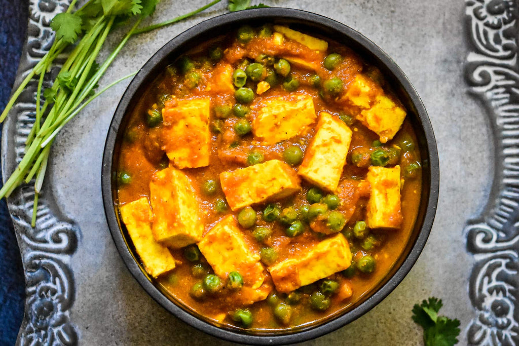 Masala Mattar Paneer Recipe