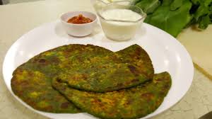 Palak Paneer Paratha