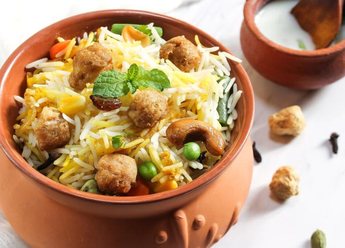 Soya Pulao Recipe