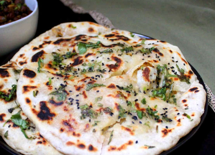 Whole wheat Aloo Kulcha Recipe