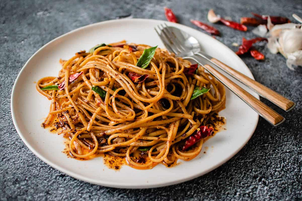 Chilli Butter Garlic Noodles Recipe