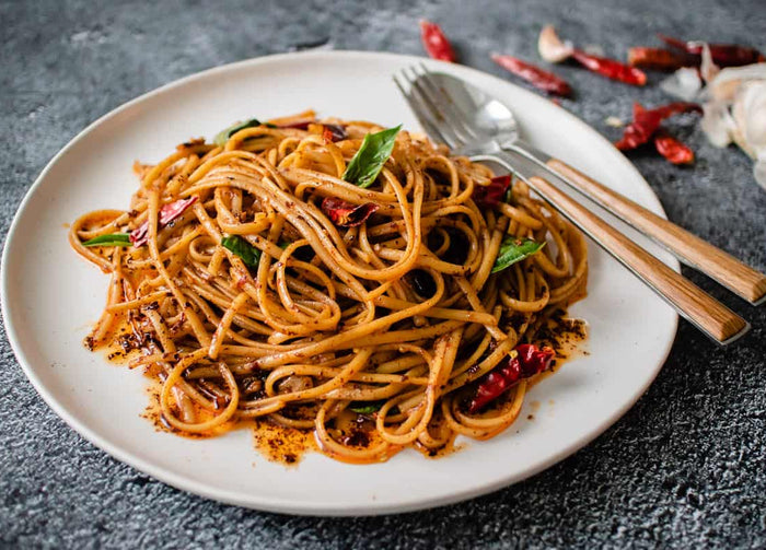 Chilli Butter Garlic Noodles Recipe