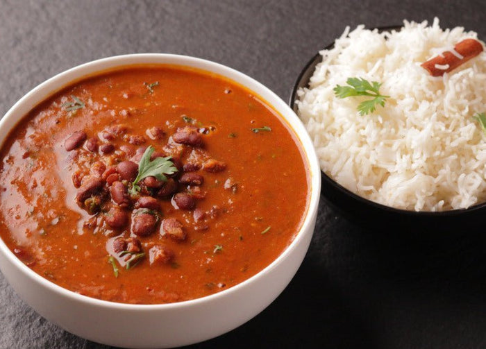 Comfort food rajma rice recipe