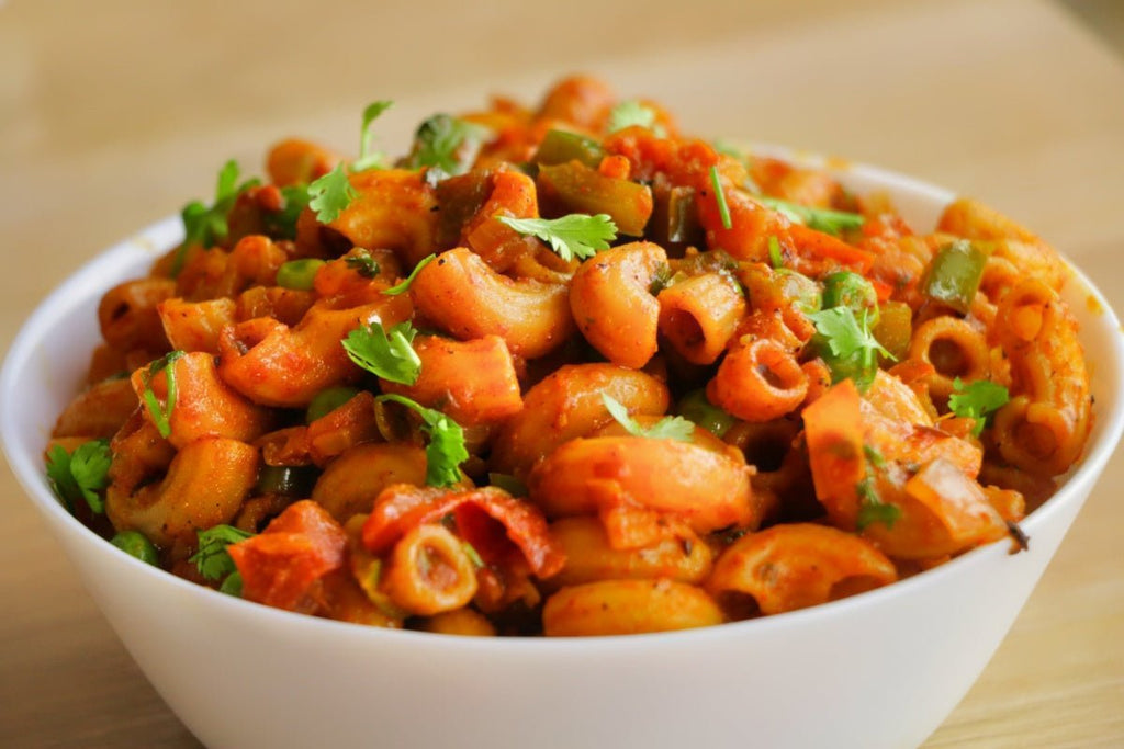 Desi Style Masala Pasta Recipe