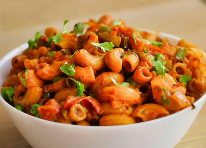 Desi Style Masala Pasta Recipe