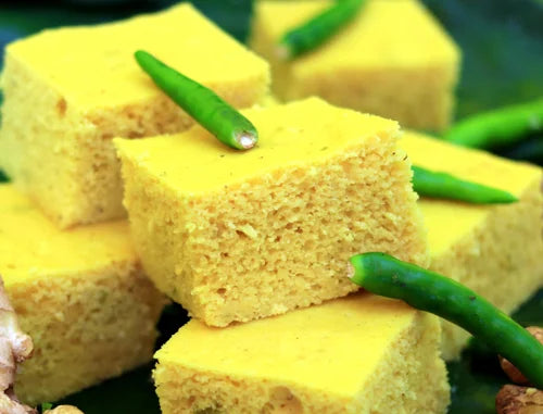 Market-Style Juicy Sponge Khaman Dhokla Recipe