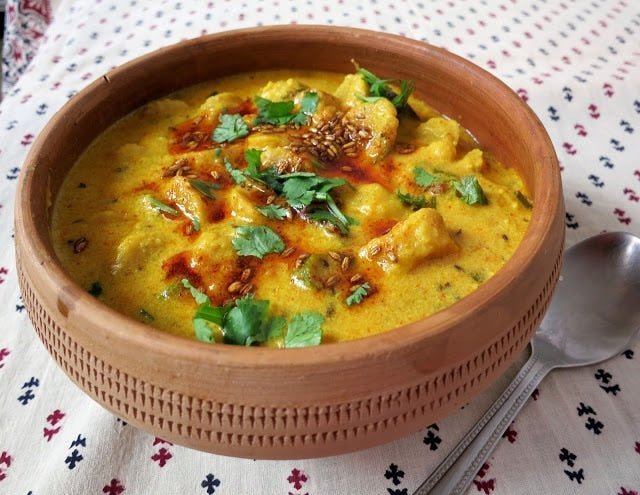 Rajasthani Gatta Sabzi Recipe