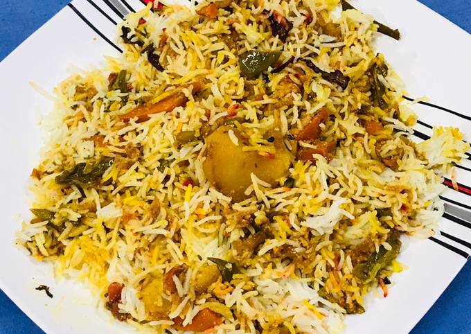 Restaurant jaise Veg Biryani Recipe