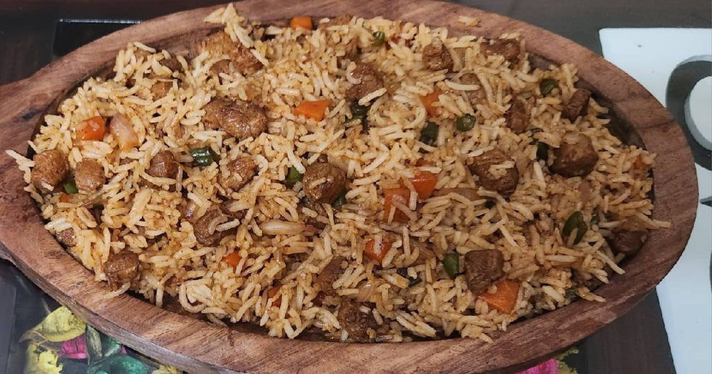 Soya 65 Fried Rice Recipe