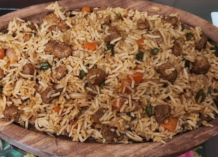 Soya 65 Fried Rice Recipe