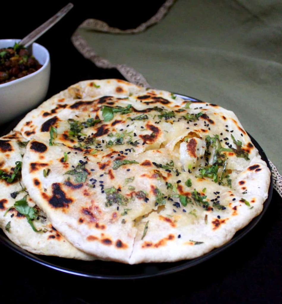 Whole wheat Aloo Kulcha Recipe