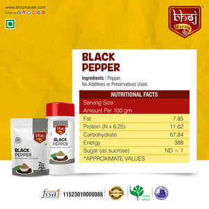 Kaali Mirchi Powder / Black Pepper Powder by Bhoj Masaole