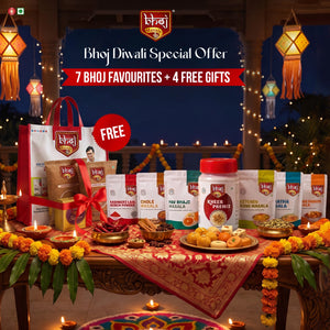 Bhoj Diwali Special Offer | 7 Bhoj Favourites + 4 FREE Gifts