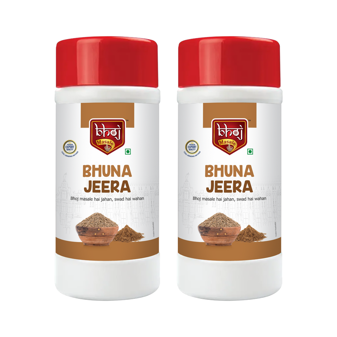 Bhuna Jeera |Roasted Cummin | 1kg Pack of 2 x 500gm Each Pet Jar