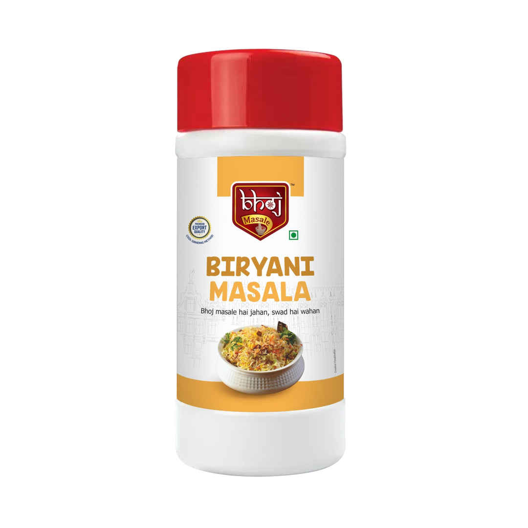 Biryani Masala Powder - PET JAR 500 GM By Bhoj Masale