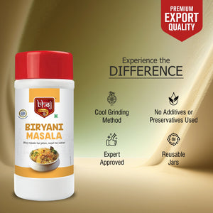 Biryani Masala Powder - PET JAR 500 GM By Bhoj Masale