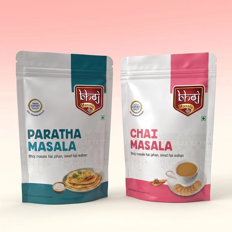 Chai Masala & Paratha Masala Combo Pack | 400g (2 x 200g) | India's Favourite Breakfast Duo