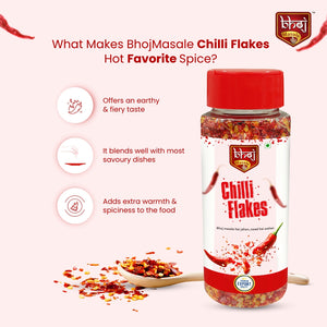 Buy Chilli Flakes Online India - Kashmiri Chilli Flakes - Red Chilli Flakes