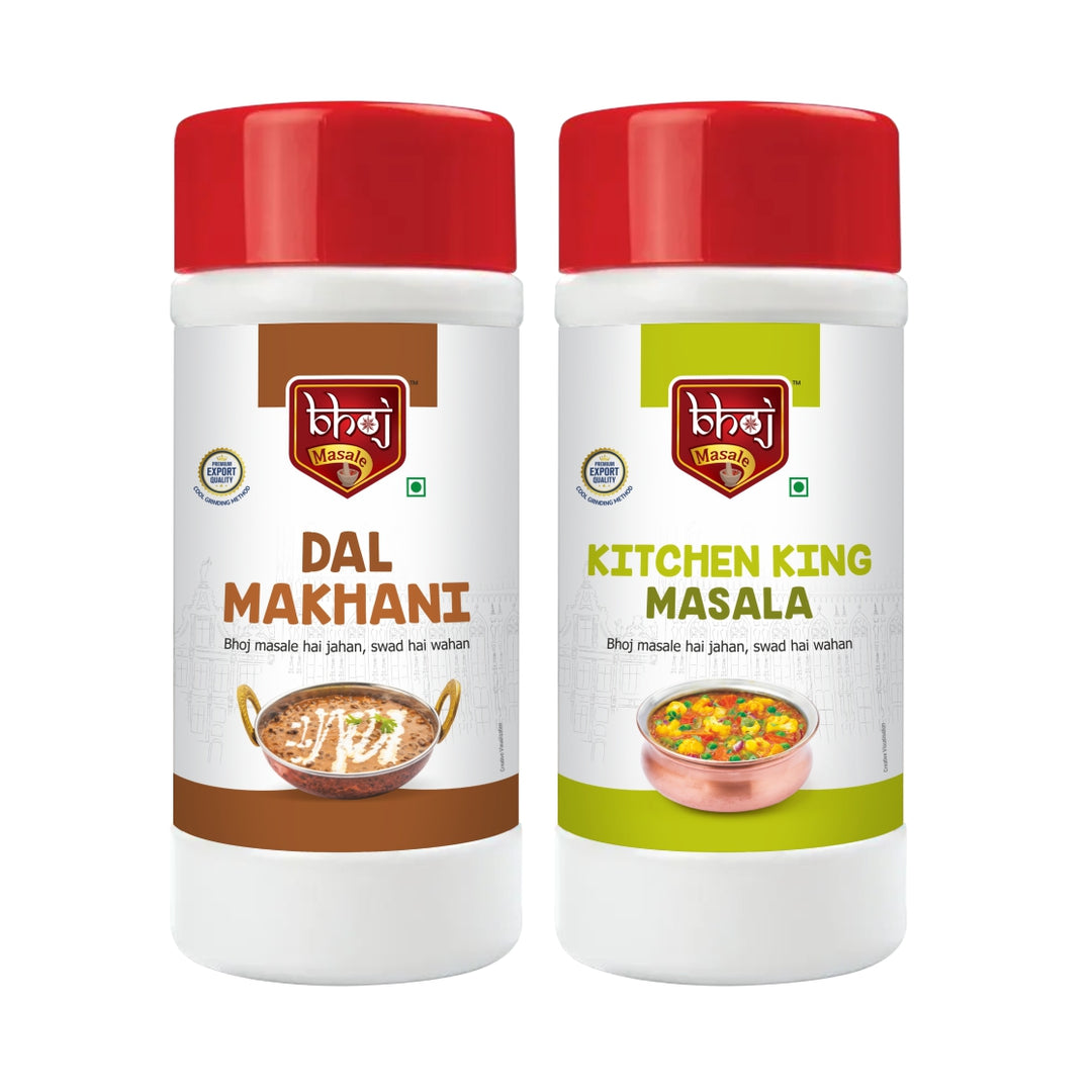 Dal Makhani & Kitchen King Masala-1000g Combo Pack (2 x 500g each)