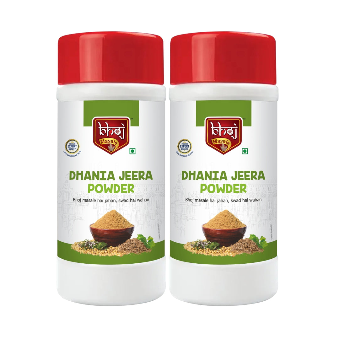 Dhaniya Jeera Masala Powder 1000gm (Pack of 2) by Bhoj Masale - Coriander Cumin Powder