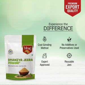 Dhaniya Jeera Masala Powder 400gm (Pack of 2) by Bhoj Masale - Coriander Cumin Powder