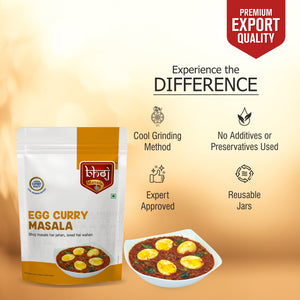 Egg Curry Masala - 200g by Bhoj Masale