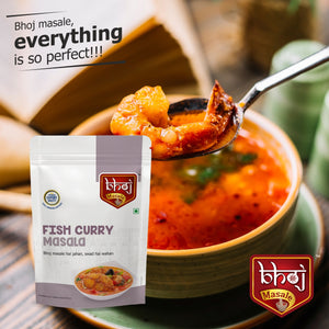 Fish Curry Masala - 200g by Bhoj Masale