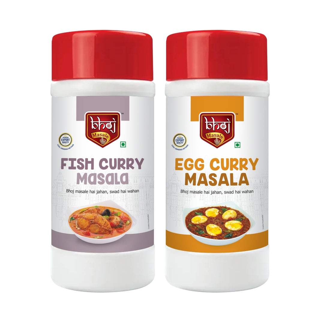 Fish Curry Masala & Egg Curry Masala-1000g Combo Pack ( 2 x 500g each)