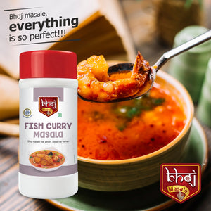 Fish Curry Masala PET JAR - 500g by Bhoj Masale