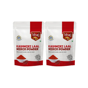 Kashmiri Laal Mirch Powder 400gm (Pack of 2 = 2*200gm)