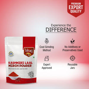 Kashmiri Laal Mirch Powder 400gm (Pack of 2 = 2*200gm)