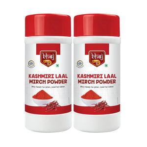 Kashmiri Laal Mirch Powder 1 KG (Pack of 2 x 450g net each)