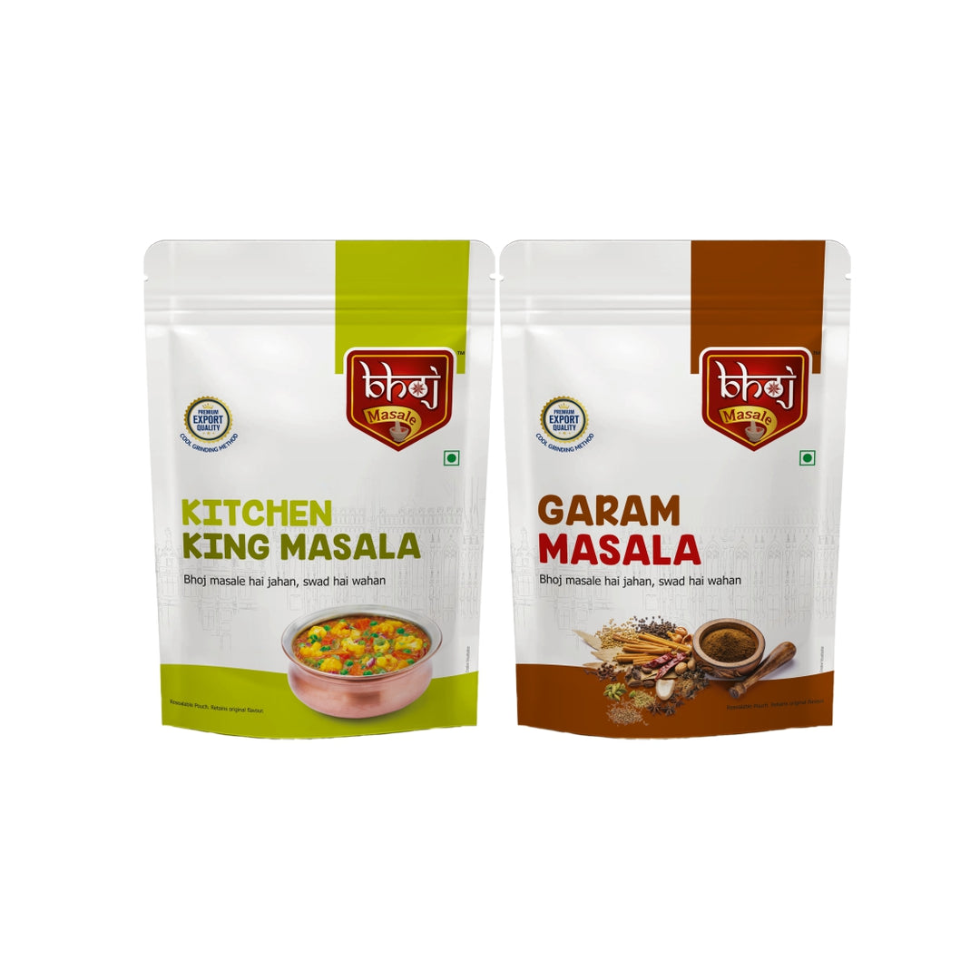 Kitchen King & Garam Masala Combo / Daily Spices Combo by Bhoj Masale