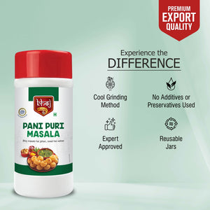 Pani Puri Masala - PET JAR 500g by Bhoj Masale