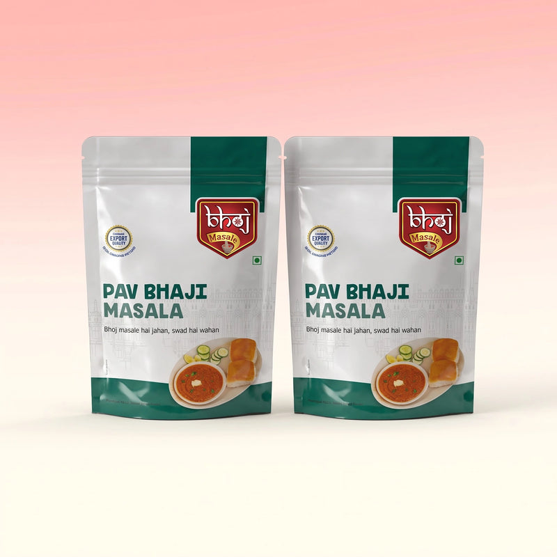 Pav Bhaji Masala 400g (Pack of 2 x 200g Ziplock) | Mumbai Street Food at Home