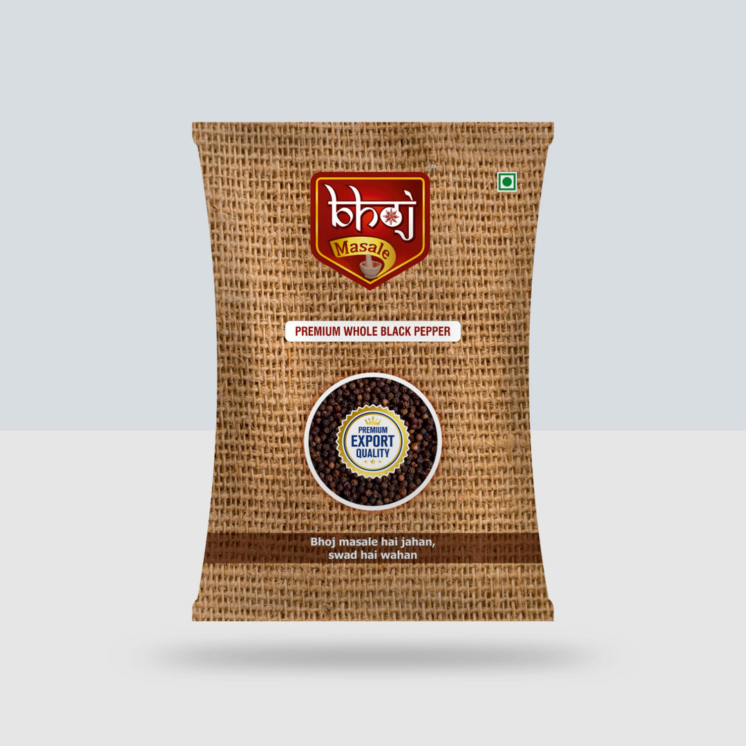 Premium Whole Black Pepper - 25gm ( Kali Mirchi )