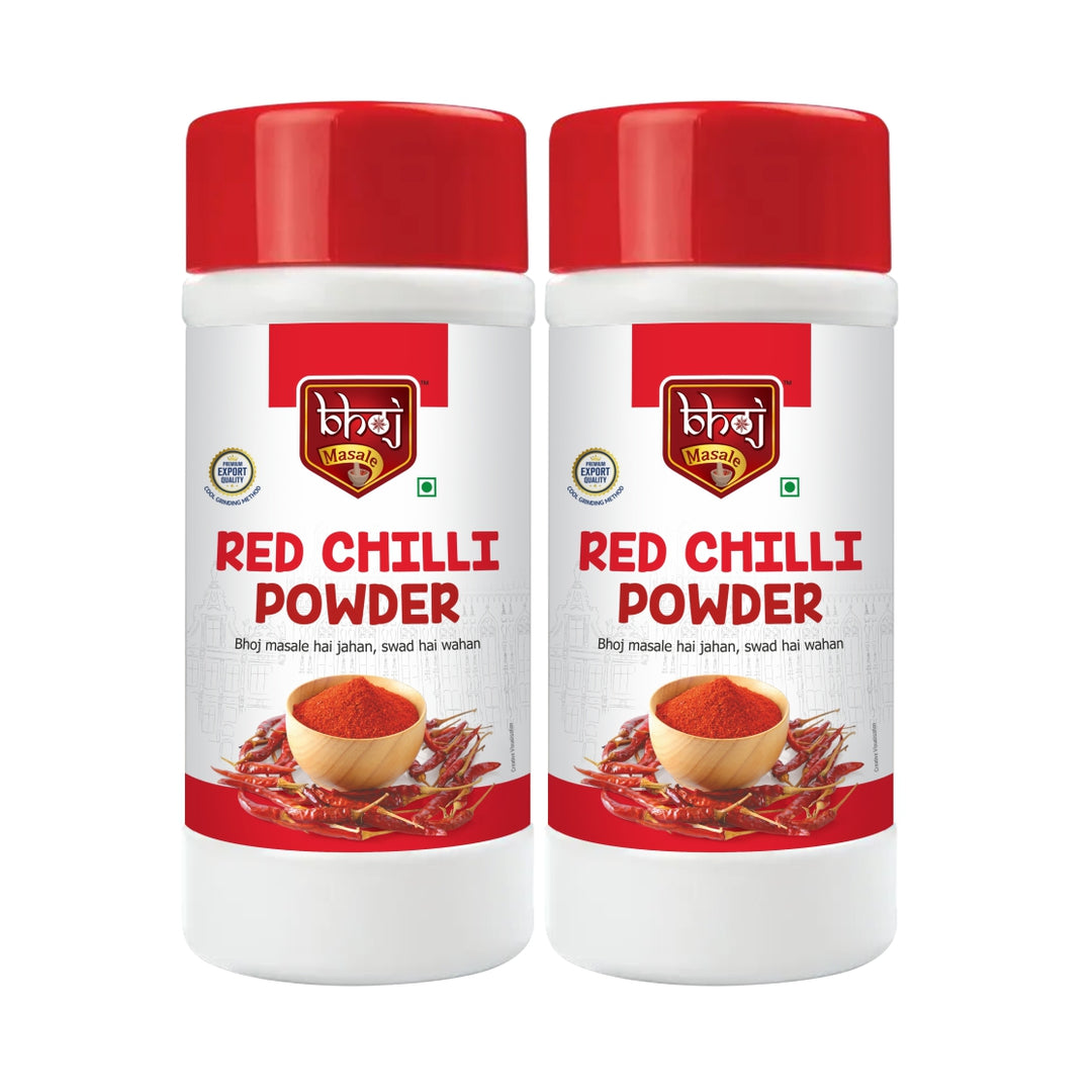 Red Chilli Powder 1000g (Pack of 2 x 500g) - Bhoj Masale