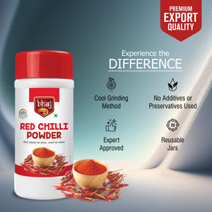 Red Chilli Powder 1000g (Pack of 2 x 500g) - Bhoj Masale