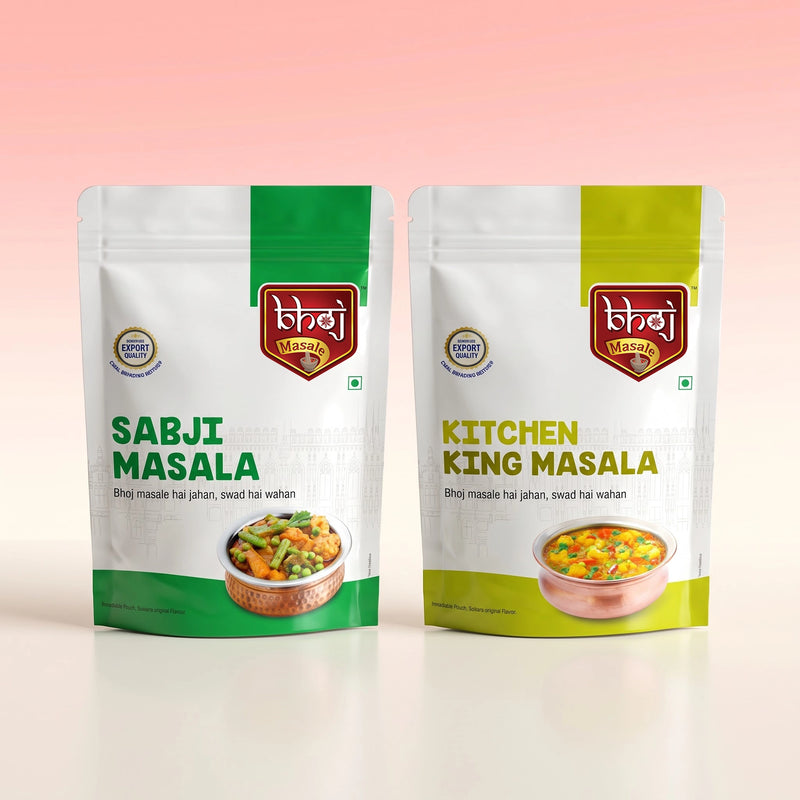 Sabji Masala & Kitchen King Masala Combo 400g | Everyday Cooking Made Delicious