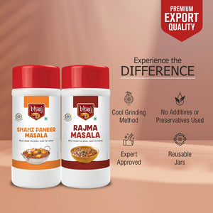 Shahi Paneer Masala & Rajma Masala -1000g Combo Pack ( 2 x 500g each)