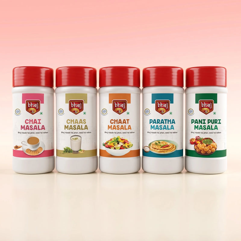 Top Up Masale Combo 2500g (Net 5 x 450 Pet Jars) | Everyday Flavours, Always Ready