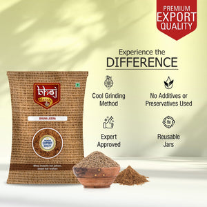 Bhuna Jeera Powder 100gm | Indian Spice Masala | Zero Additives And Preservatives - Bhoj Masale