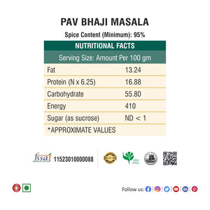 Biryani Masala & Pav Bhaji Masala - 1 KG / 1000g (Net wt 2x450g each) - Bhoj Masale