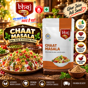 Chaat Masala 200g Zip Lock Pouch | The Magic Sprinkle for Every Snack - Bhoj Masale