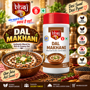 Dal Makhni Masala PET Jar 500g (Net 450g) | Authentic Punjabi Dal Makhni Masala - Bhoj Masale