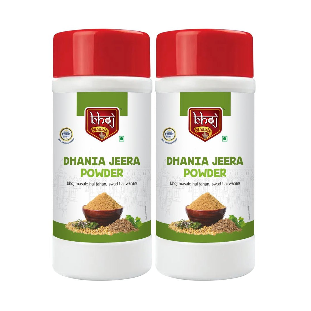 Dhaniya Jeera Powder 1KG ( Pack of 2 x 450 g net) - Bhoj Masale