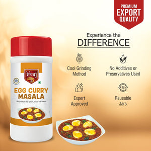 Egg Masala - PET JAR 500g (Net 450g) - Bhoj Masale