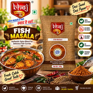 Fish Curry Masala 100g | Coastal Flavours at Home - Bhoj Masale